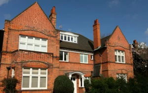 Traditional-brick-house-with-a-pitched-roof-suitable-for-a-Childrens-Residential-Care-Home