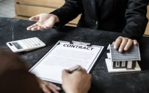 Signing-a-contract-for-Assured-Rent-Social-Housing