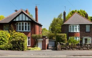 Urban-Housing-in-residential-neighborhood